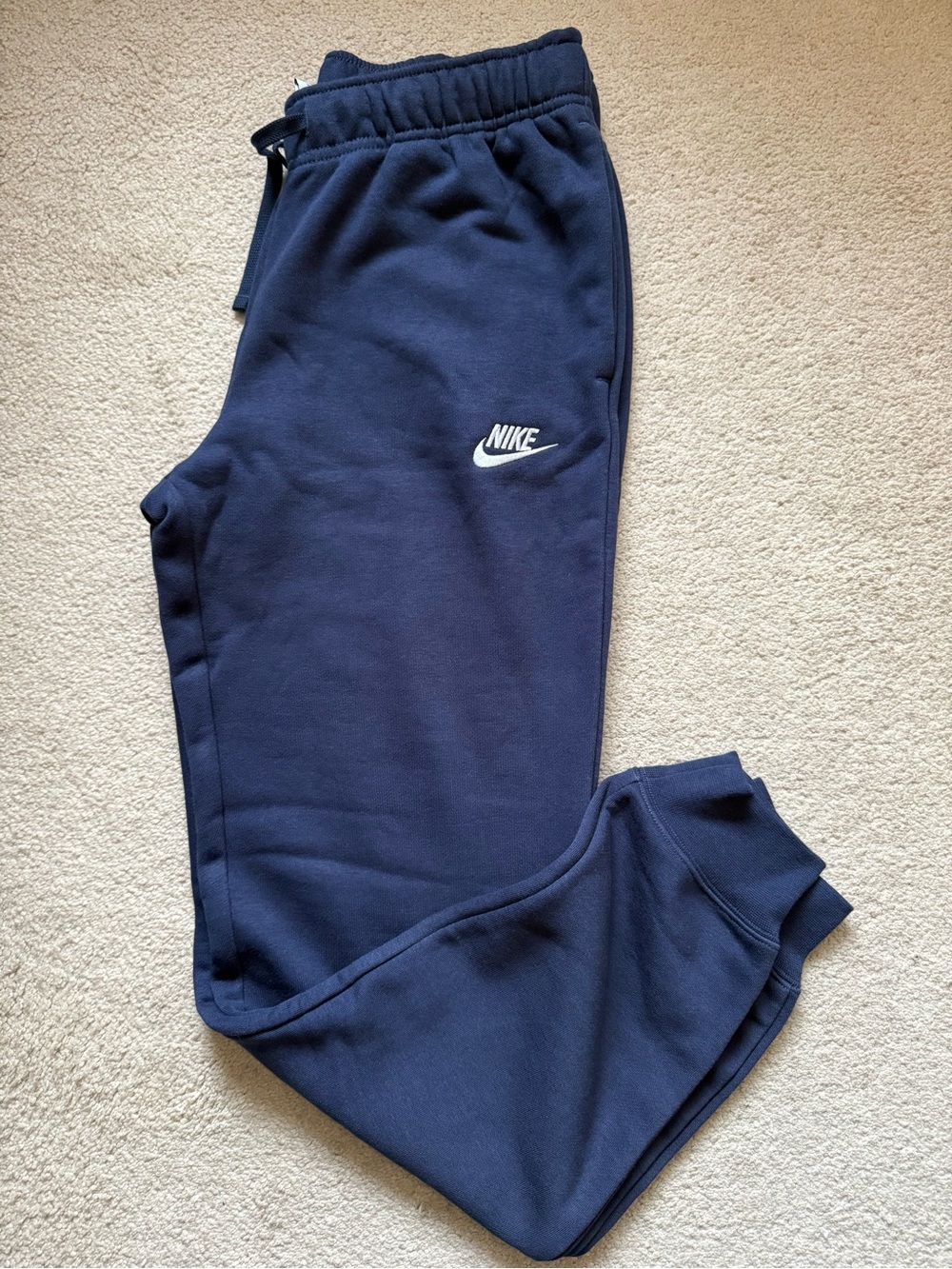 NWT! Nike Women’s Sportswear Club Fleece Pants Size S Navy Blue